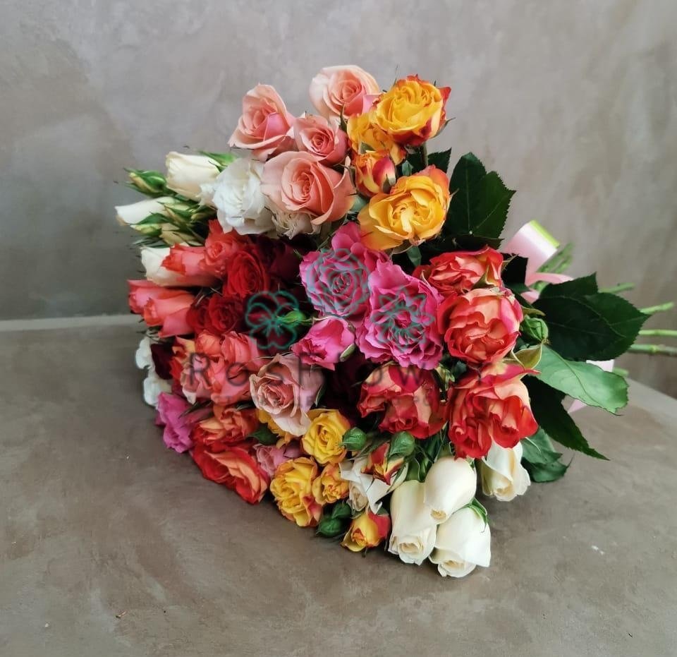 Букет цветов из: Розы в Конаково