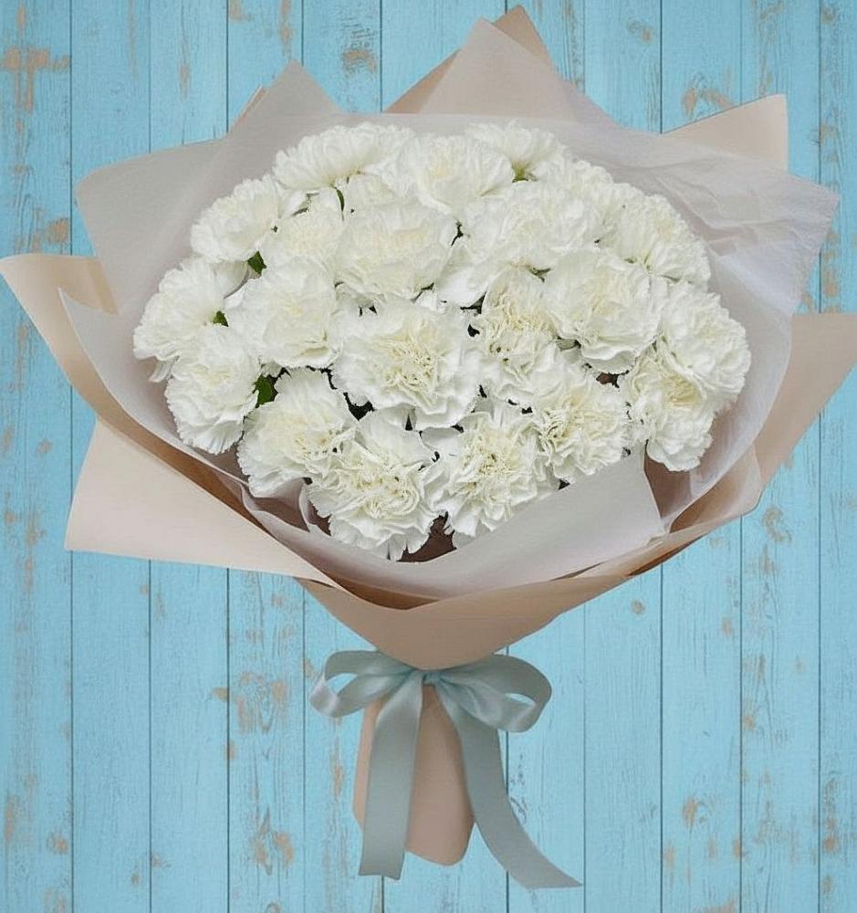 Букет цветов из: Гвоздики в Конаково