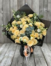 Букет цветов из:  Розы и Лизиантусы #REPLACE_PRED# Конаково