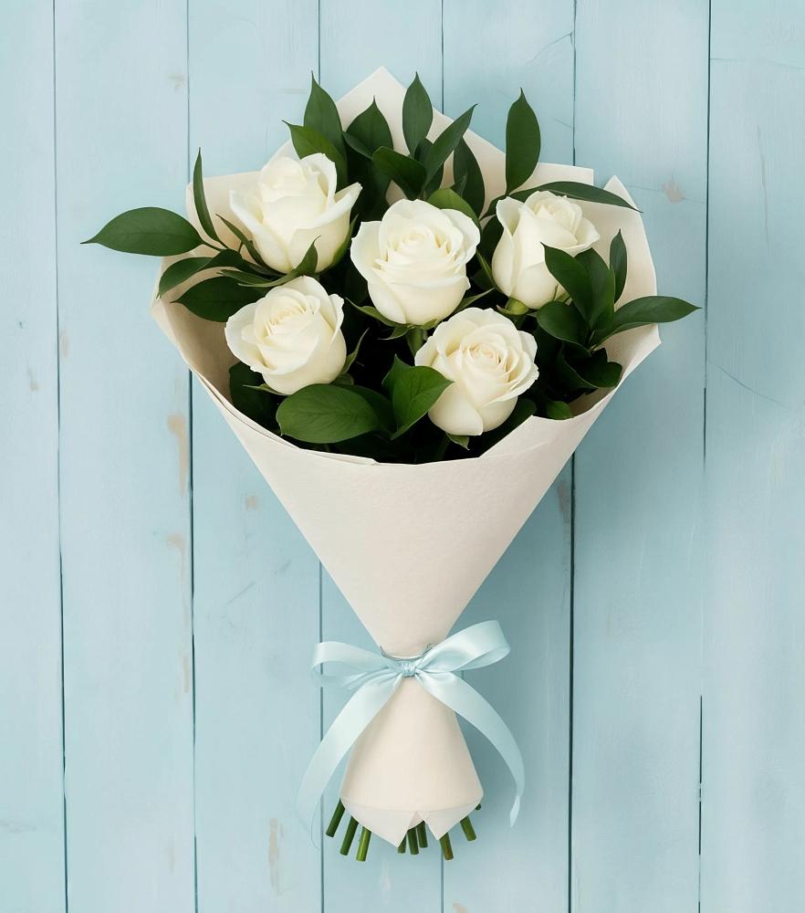 Букет цветов из: Розы в Конаково