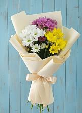 Букет цветов из:  Хризантемы в Конаково
