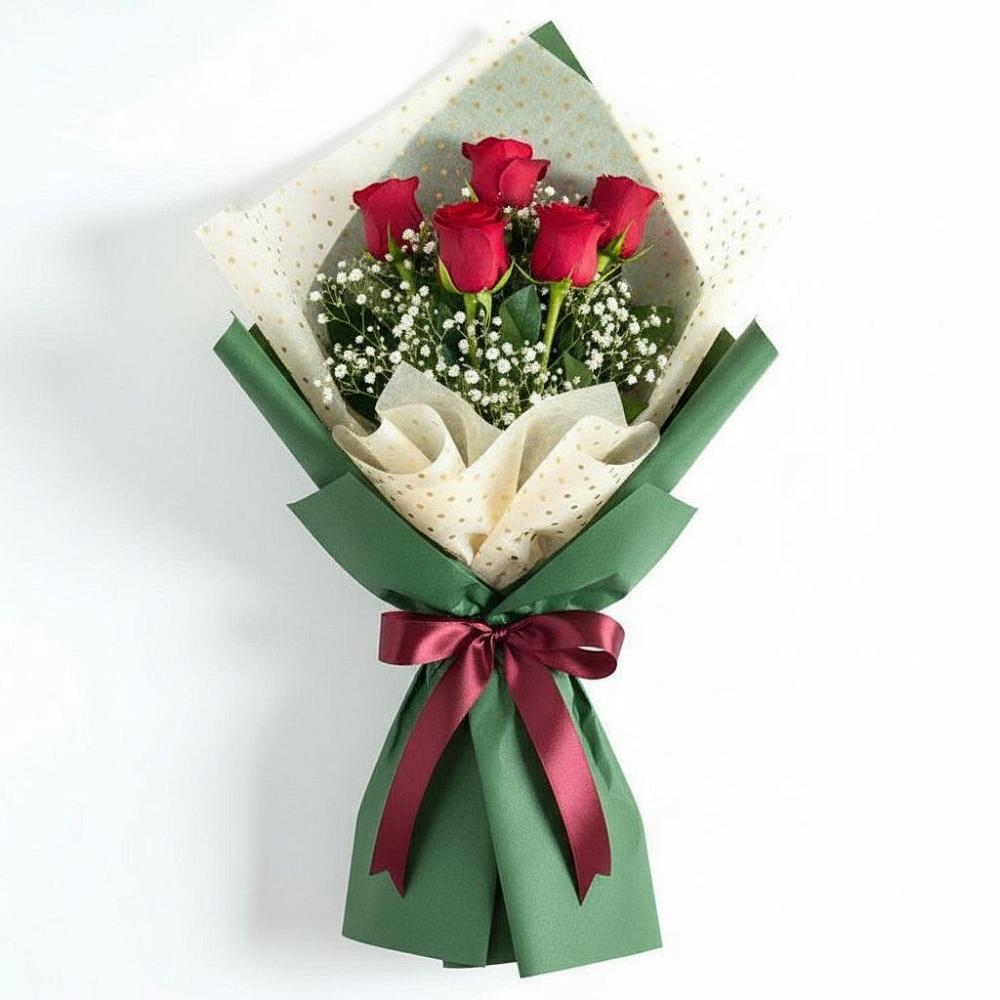 Букет цветов из: Розы в Конаково