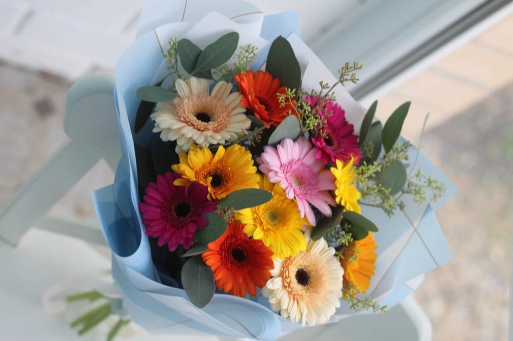 Букет цветов из: Герберы в Конаково