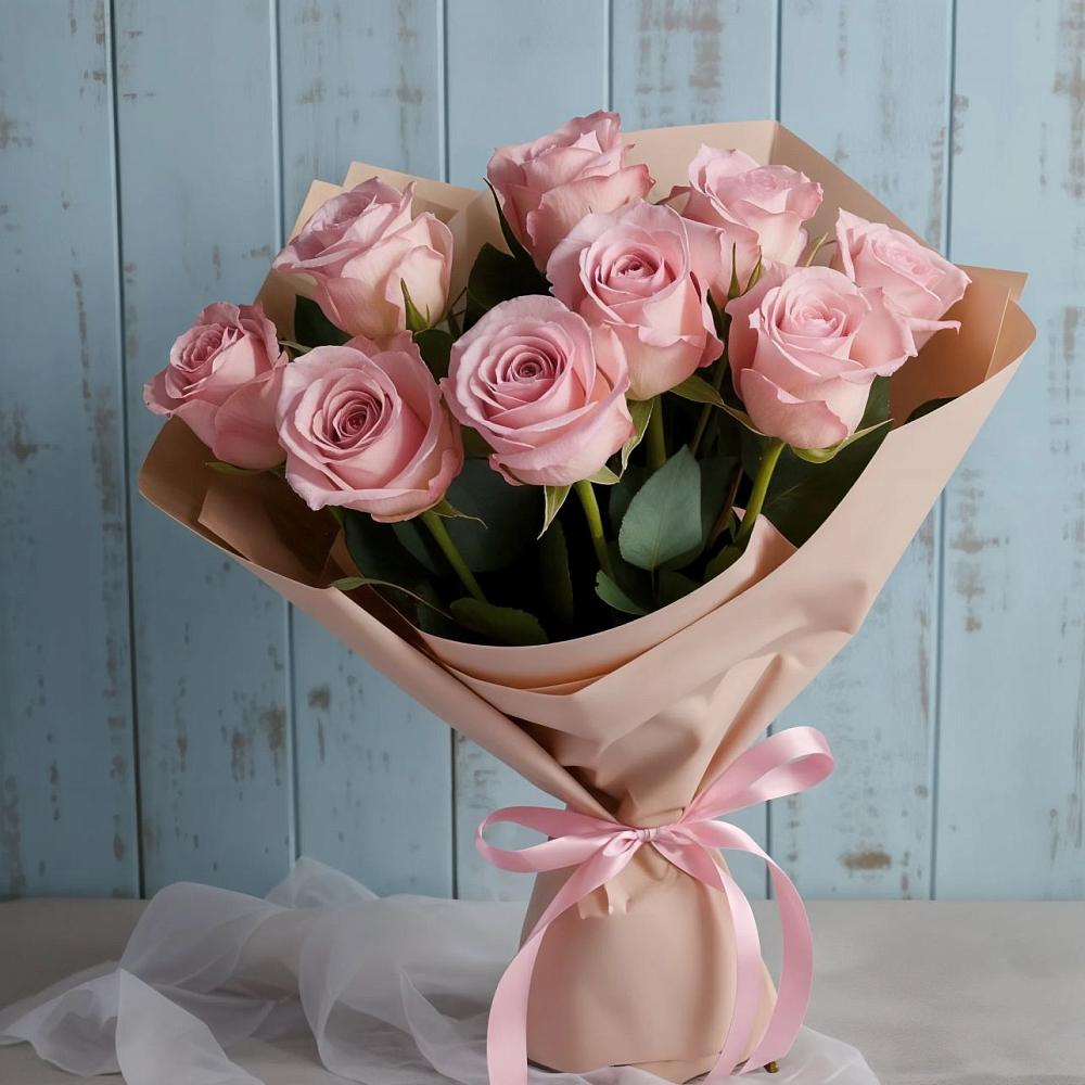 Букет цветов из: Розы в Конаково