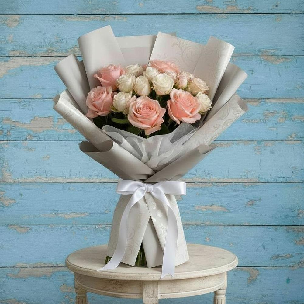 Букет цветов из: Розы в Конаково