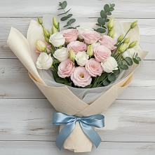 Букет цветов из:  Лизиантусы #REPLACE_PRED# Конаково
