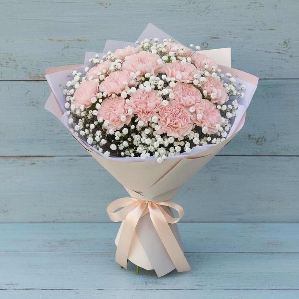 Букет цветов из: Гвоздики в Конаково