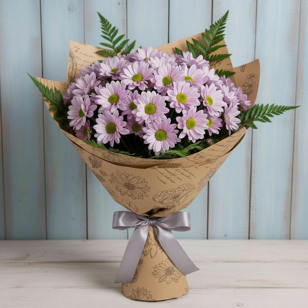 Букет цветов из: Хризантемы в Конаково