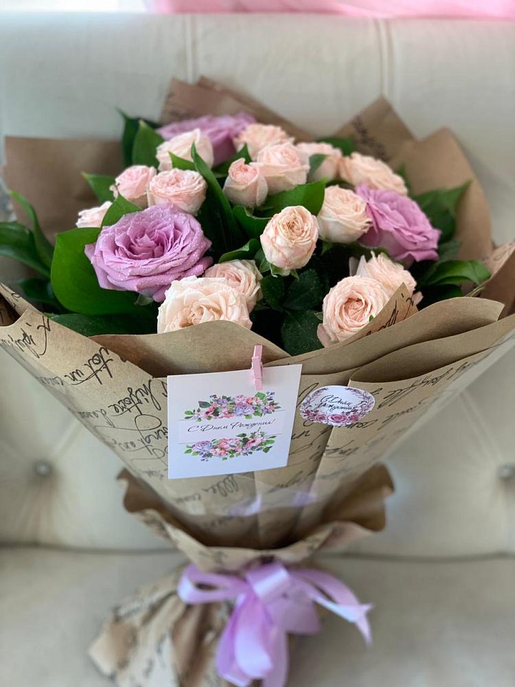 Букет цветов из: Розы в Конаково