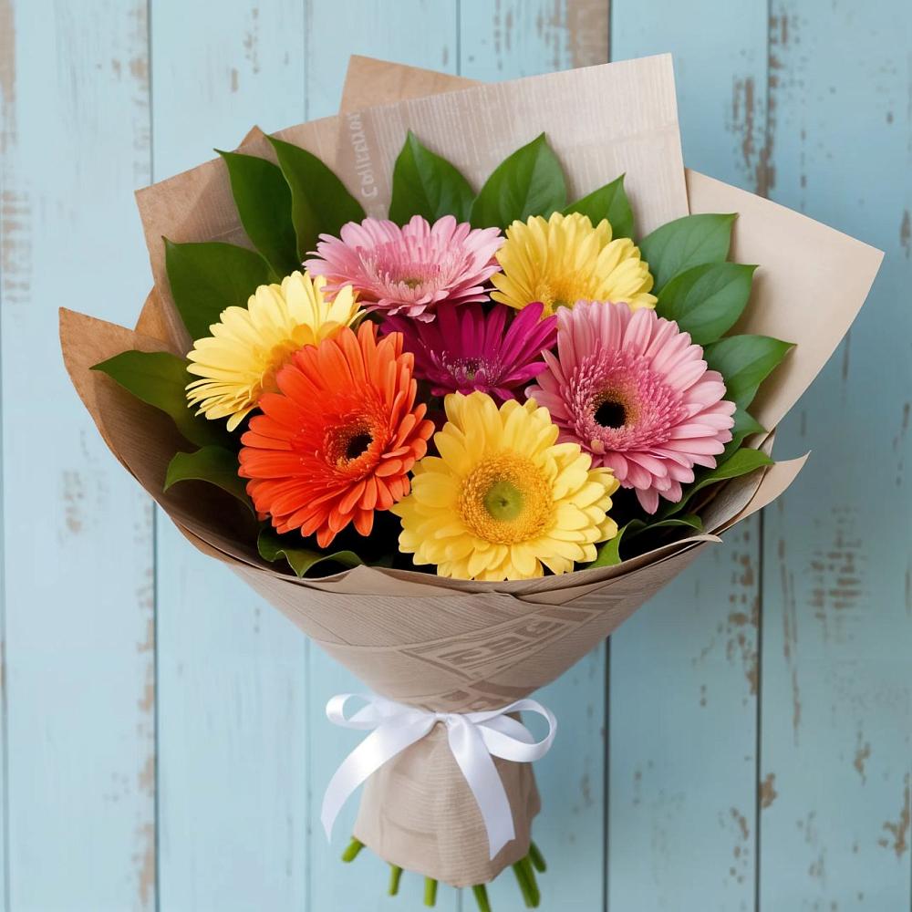 Букет цветов из: Герберы в Конаково
