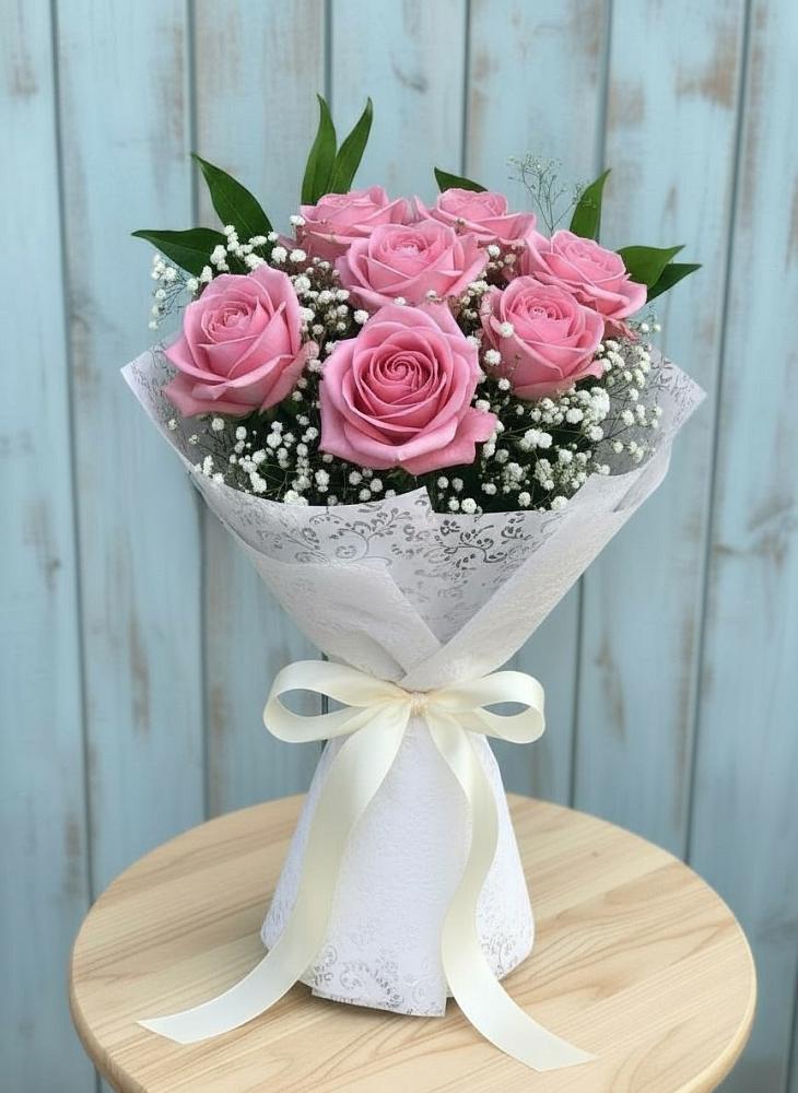 Букет цветов из: Розы в Конаково