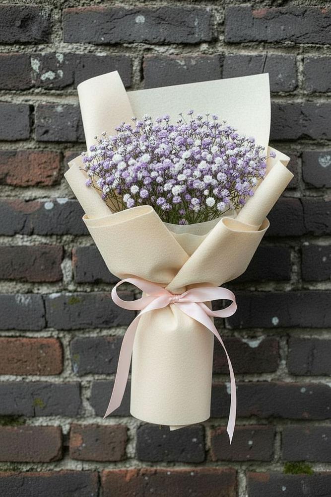 Букет цветов из: Гипсофила в Конаково