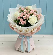 Букет цветов из:  Розы в Конаково