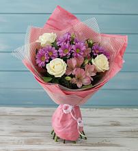 Букет цветов из:  Герберы в Конаково