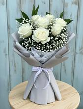 Букет цветов из:  Розы в Конаково