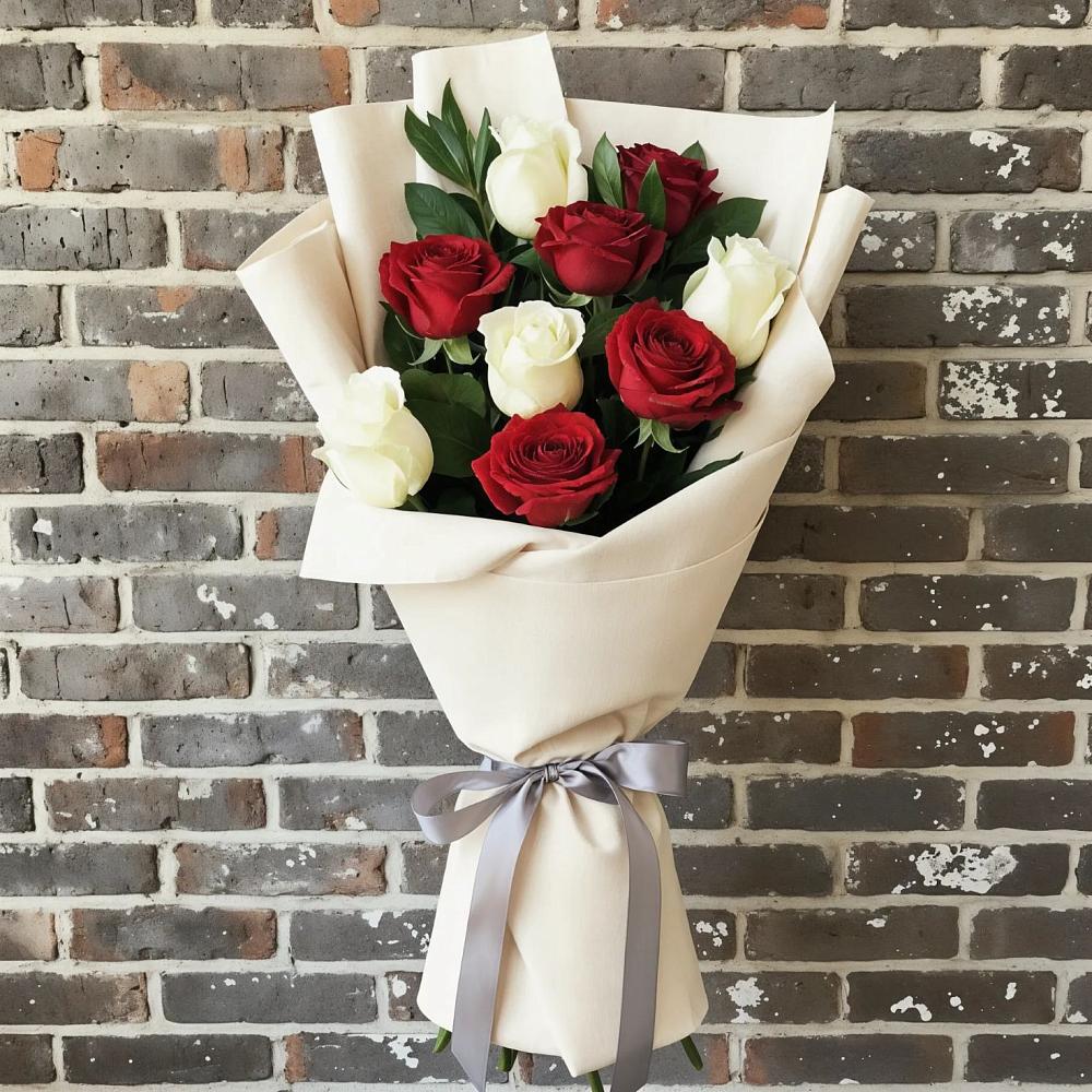 Букет цветов из: Розы в Конаково