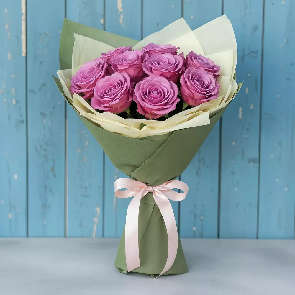 Букет Розы Фёрст Леди в Конаково