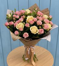Букет цветов из:  Розы в Конаково