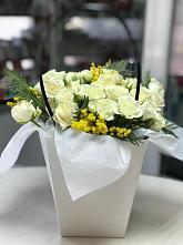 Цветочная композиция из Розы  в Конаково
