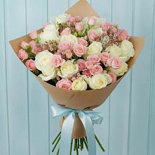 Букет цветов из:  Розы в Конаково
